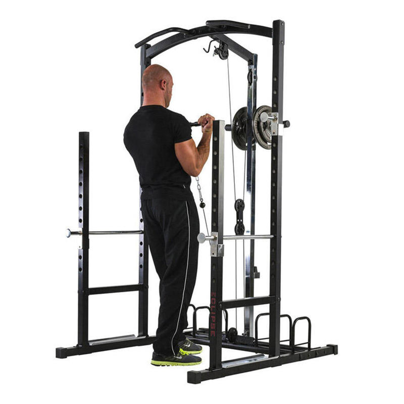 Rack - musculation acier - Eclipse MWM-7041 noir