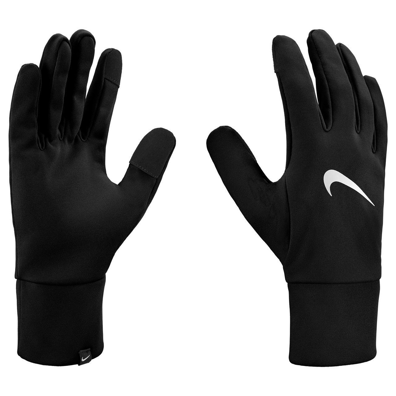NIKE Mens Fleece ThermaFit Gloves (Black)