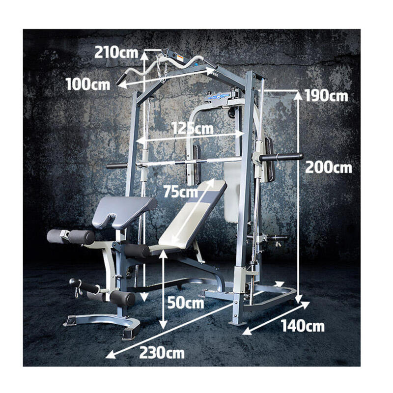 Máquina de treino para os glúteos – 135 kg