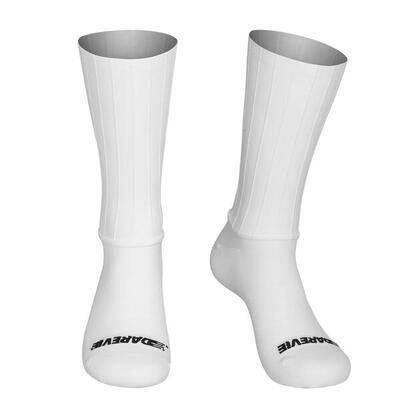 Calze AERO bianche – aerodinamiche e traspiranti