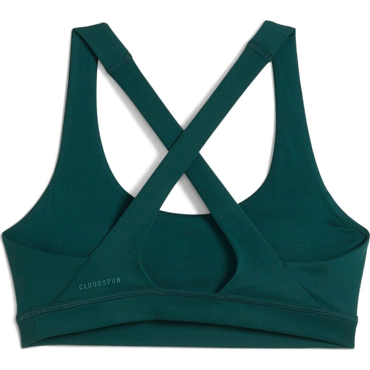 Bustiers Puma Cloudspun Bra - Mid, Vert, Femmes 2/2