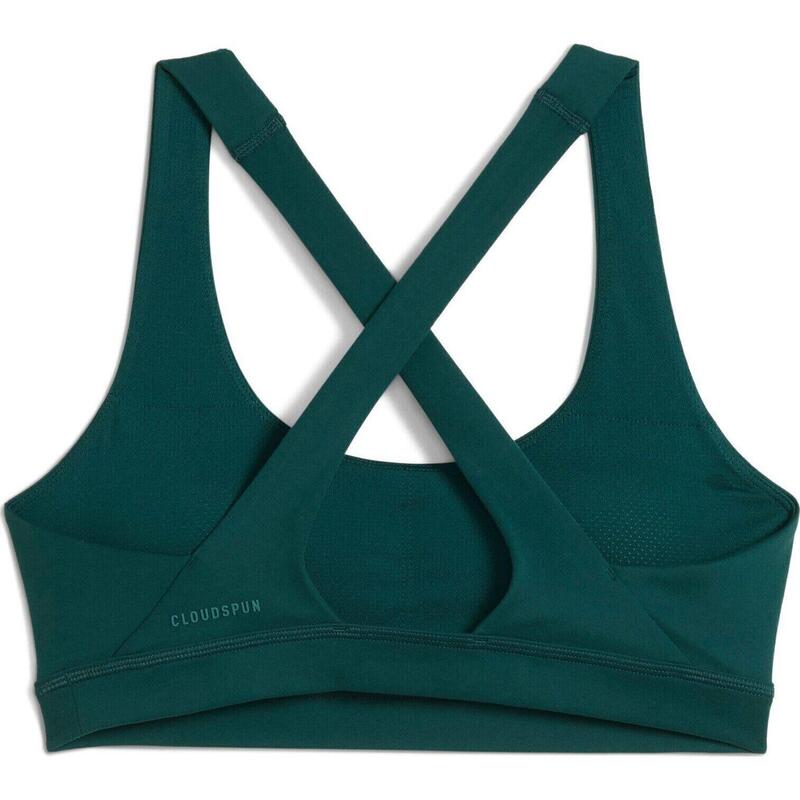 Bustiere femei Puma Cloudspun Bra - Mid, Verde