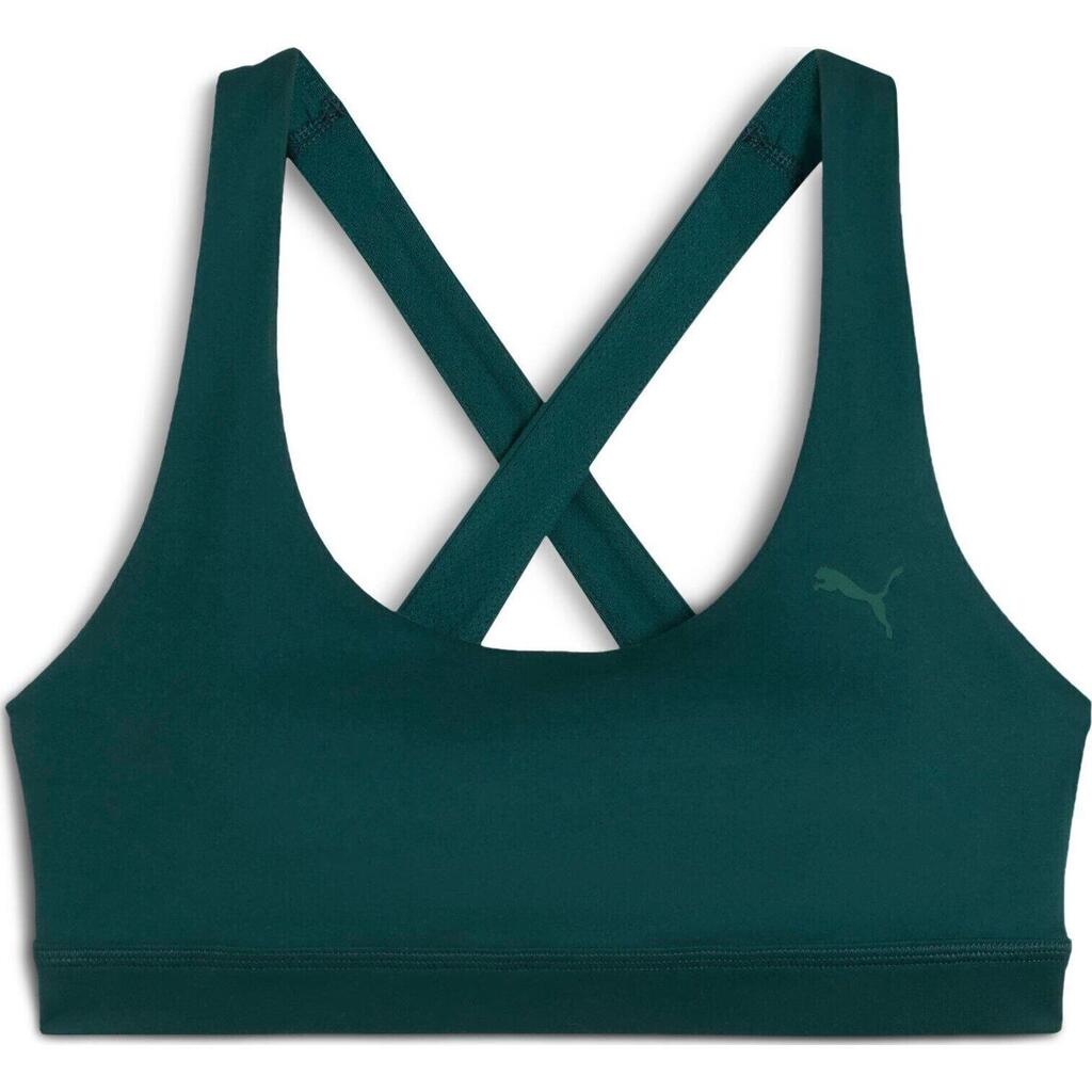 Bustiers Puma Cloudspun Bra - Mid, Green, Women