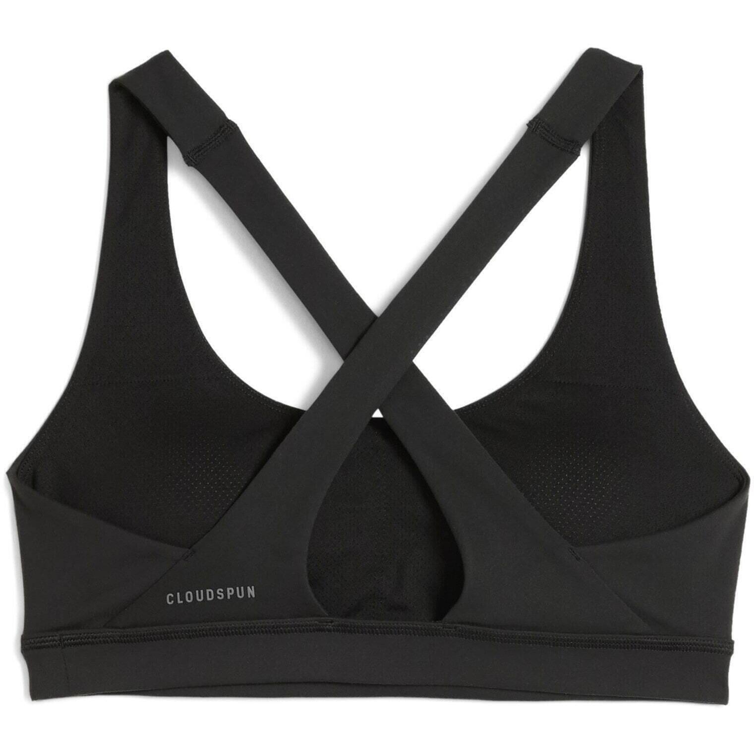Bustiers Puma Cloudspun Bra - Mid, Noir, Femmes 5/5