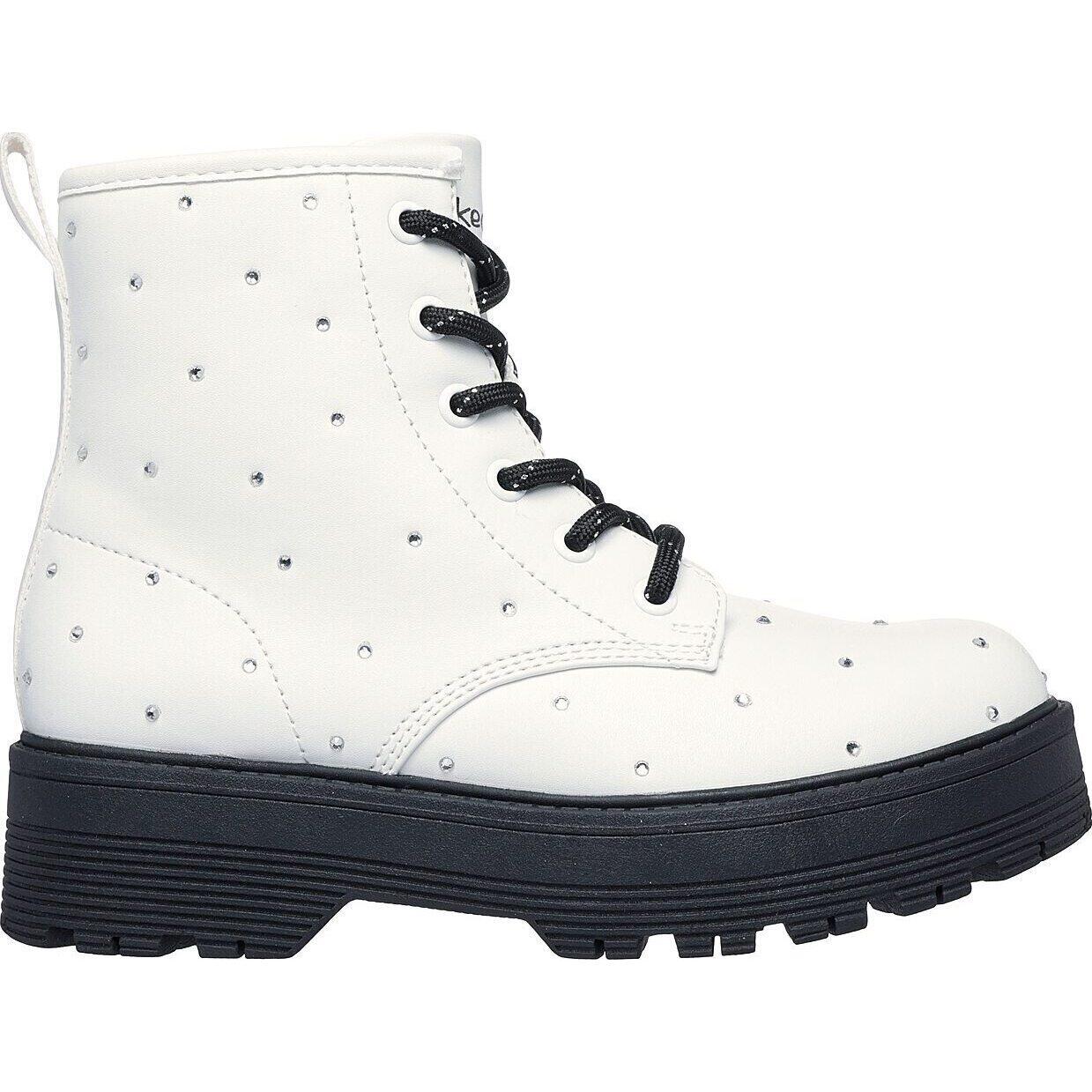 Botas Skechers Gravlen Hi - Jewel Strut, Branco, Crianças 2/2