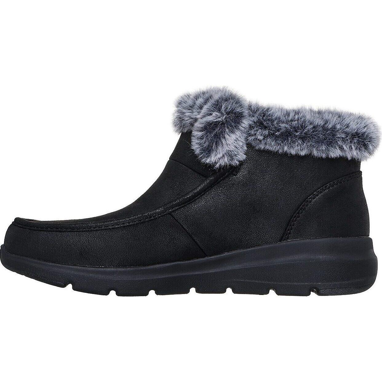 Stivali Skechers Glacial Ultra - Cozy Getaway, Nero, Donne 3/5