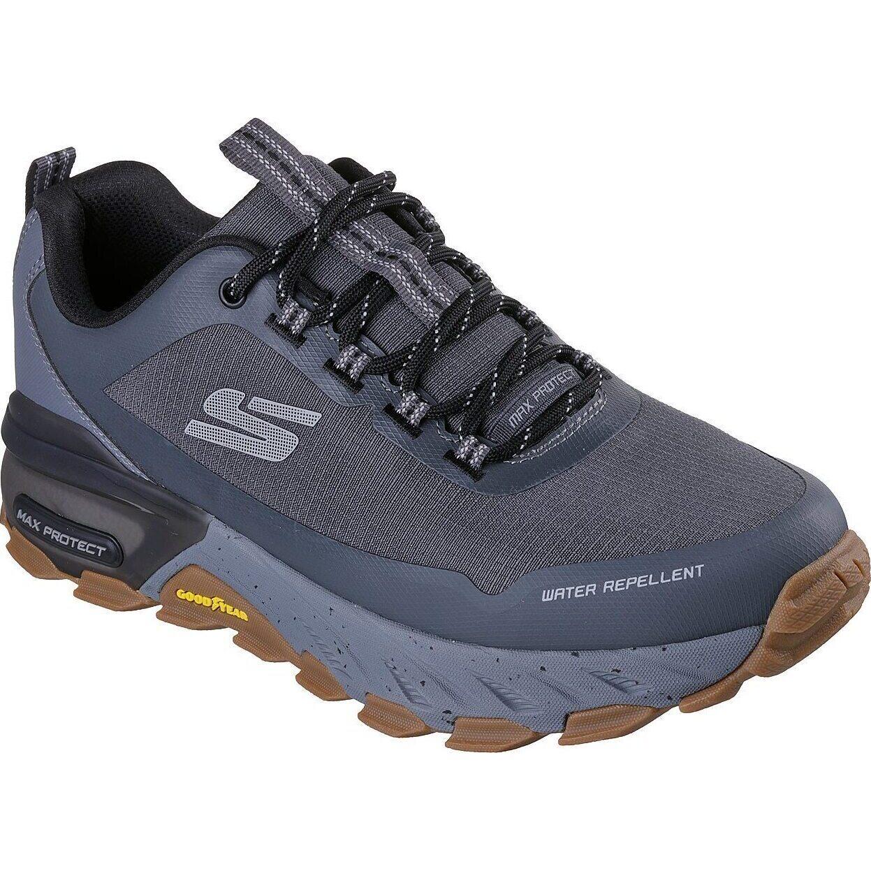 Skechers - Baskets Skechers Max Protect-promote Track, Gris, Hommes - Chaussures De Sport - Gris - Decathlon