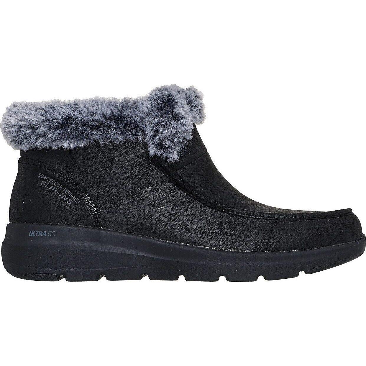 Stivali Skechers Glacial Ultra - Cozy Getaway, Nero, Donne 5/5