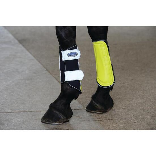 Stinchiere per cavalli riflettenti a chiusura singola Weatherbeeta