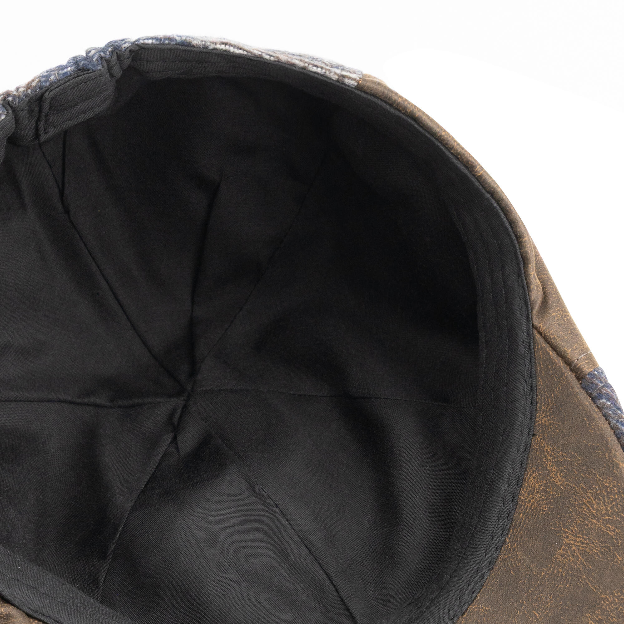 Bude Hommes - Casquette - Mélange de laine - Bleu marine 3/4