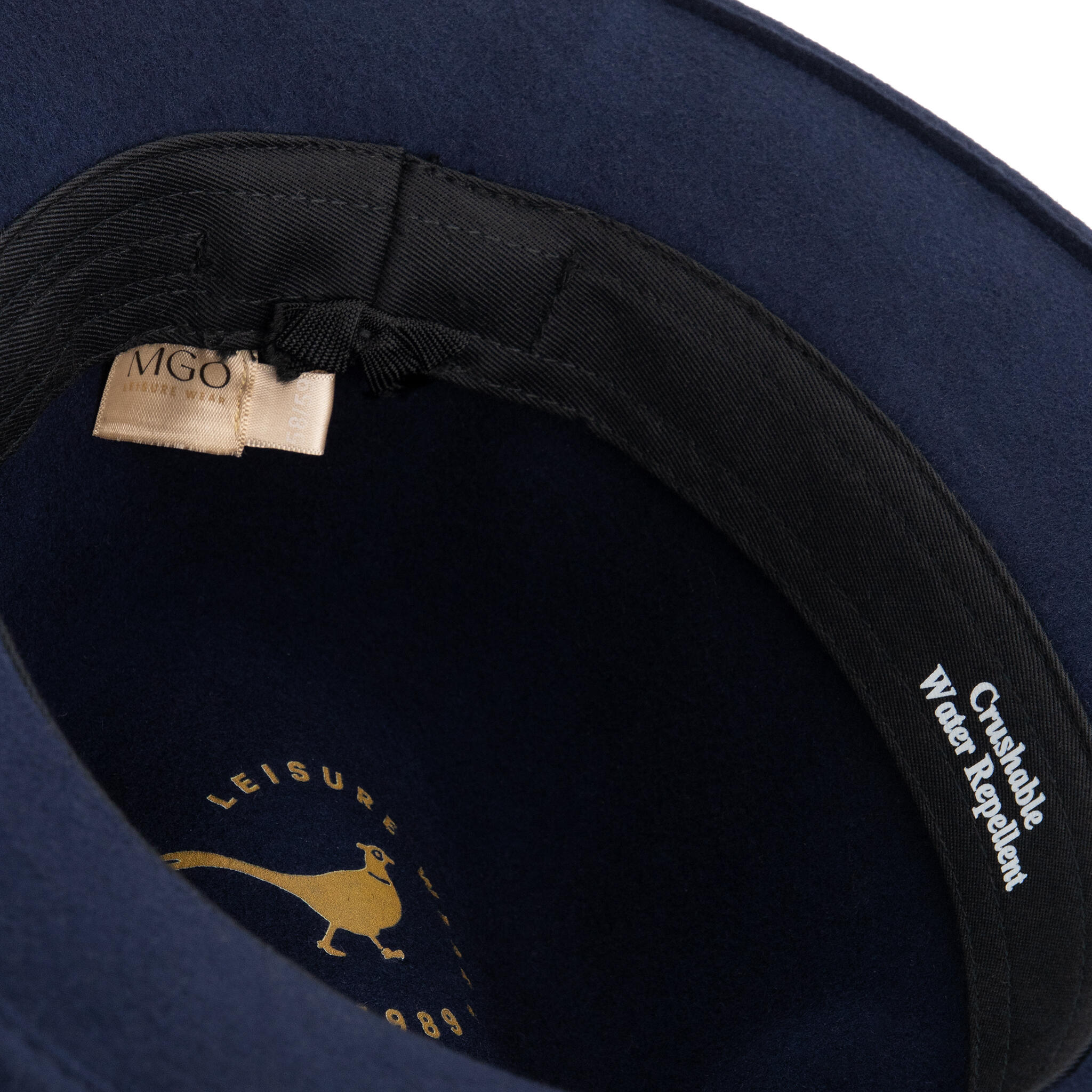 Fleet Heren - Hoed - Wol - Navy 3/3
