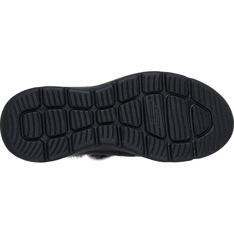 Ghete femei Skechers Glacial Ultra - Cozy Getaway, Negru