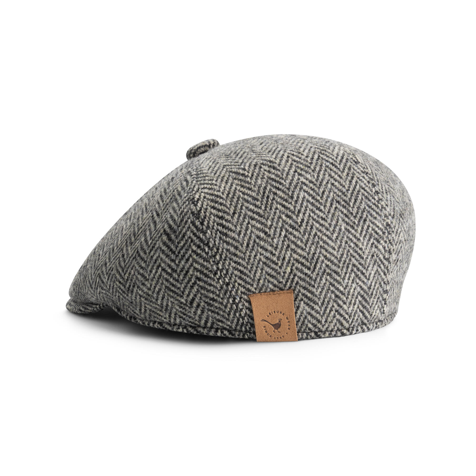 Wooler Hommes - Casquette - Laine - Gris 2/4