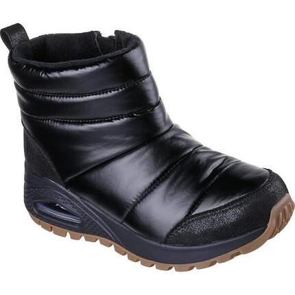 Bottes Skechers Uno Rugged - Puffer Daze, Noir, Femmes
