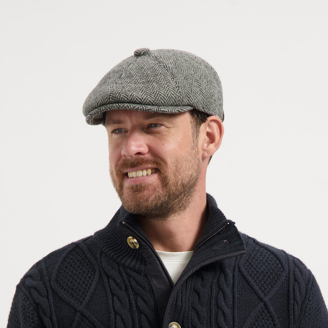 Wooler Hommes - Casquette - Laine - Gris 4/4