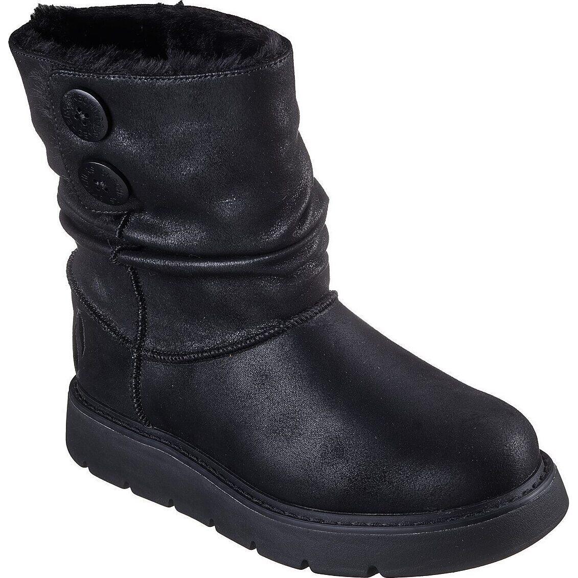 Ghete femei Skechers Keepsakes Lite - Freezing Low, Negru