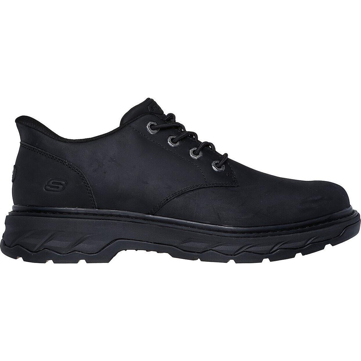 Calçado Skechers Lockett - Gustav, Preto, Homens 3/5