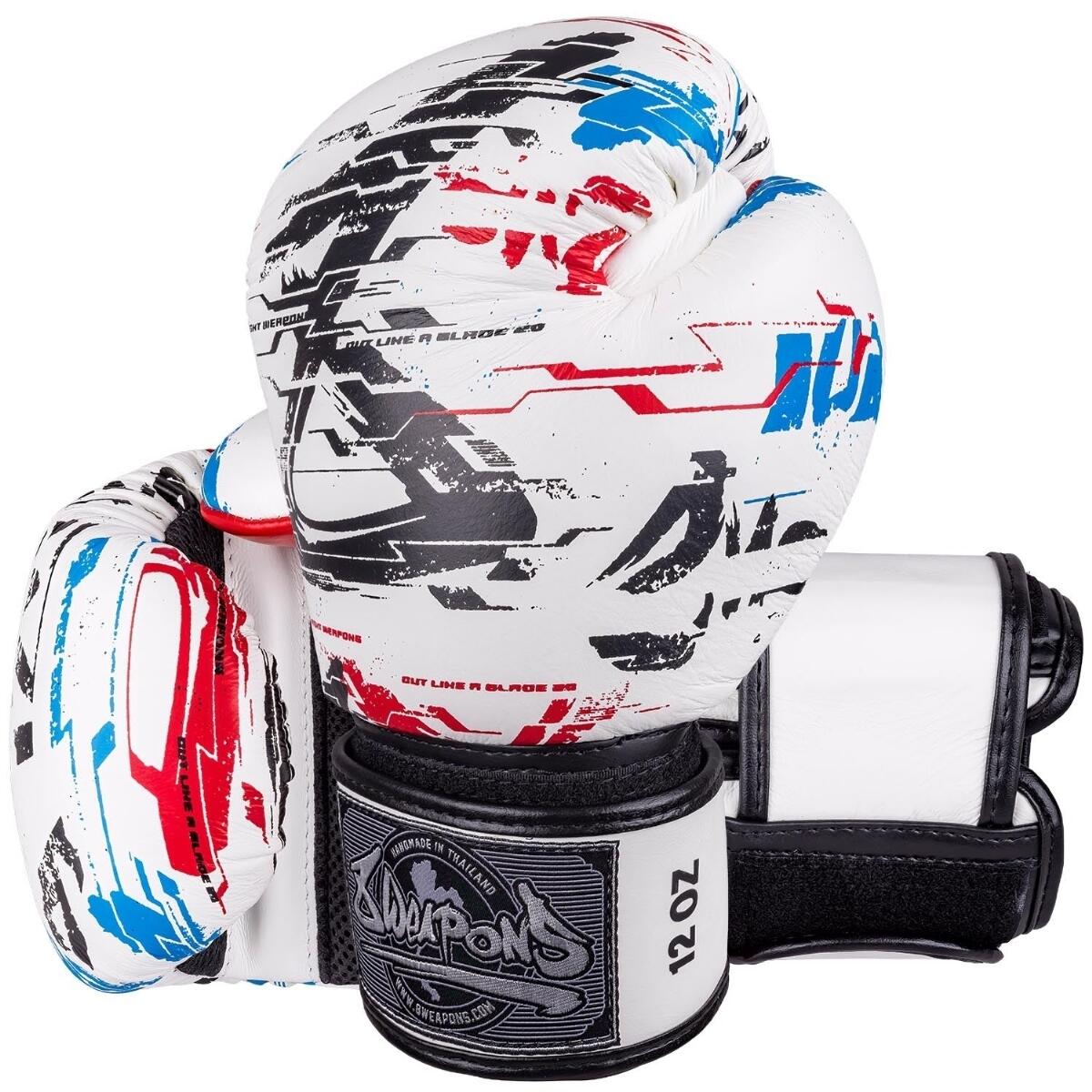 8 WEAPONS Guantoni Boxe Cut like a Blade 2.0 Bianco 12OZ 1/7