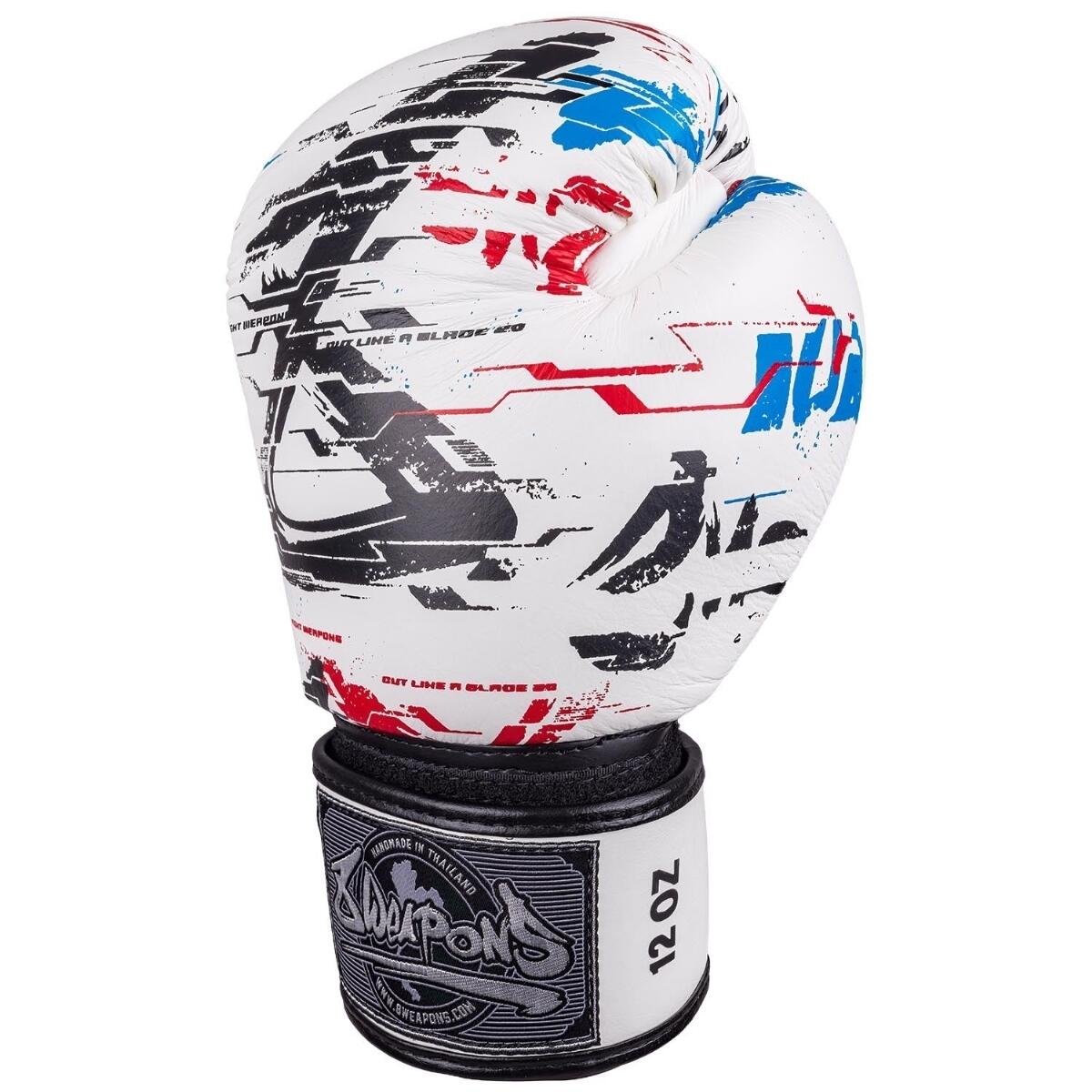 8 WEAPONS Guantoni Boxe Cut like a Blade 2.0 Bianco 12OZ 6/7