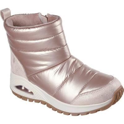 Laarzen skechers uno rugged - puffer daze, paars, dames