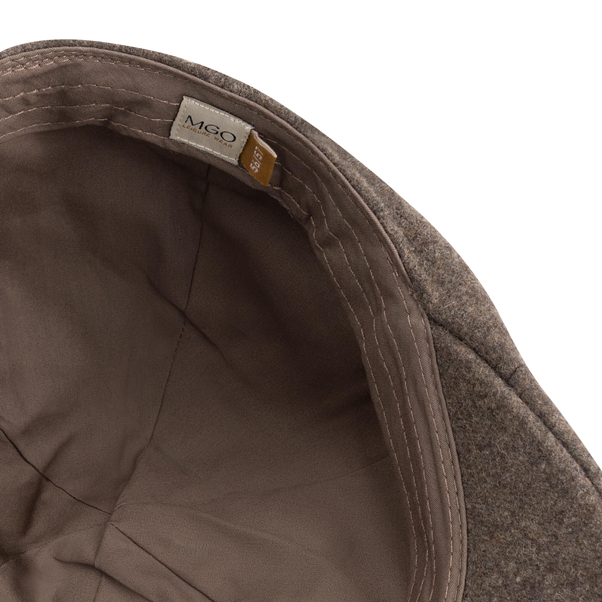 Thorne Heren - Flatcap - Wolmix - Bruin 3/4