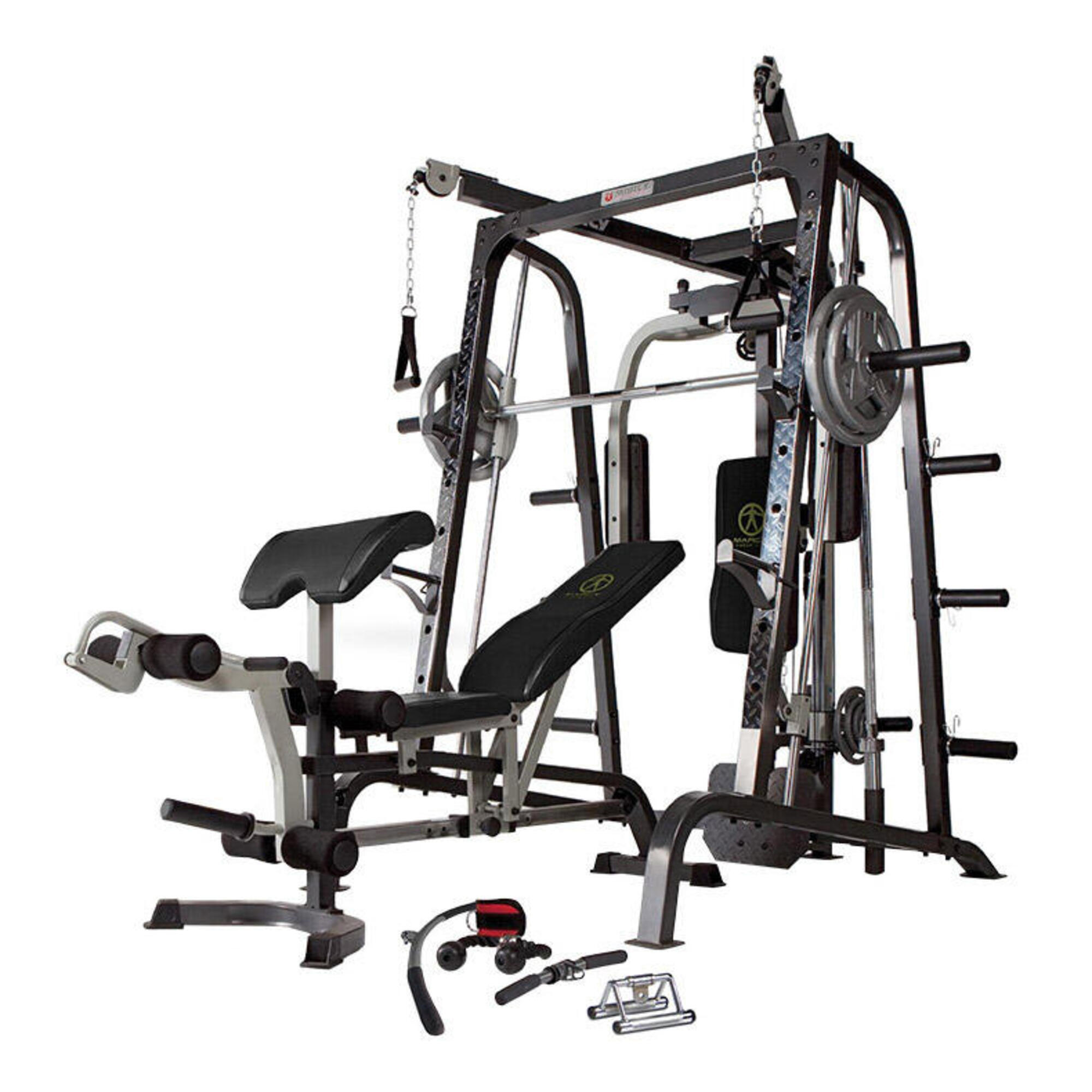 Machine multistation musculation acier MD9010G noir MARCY