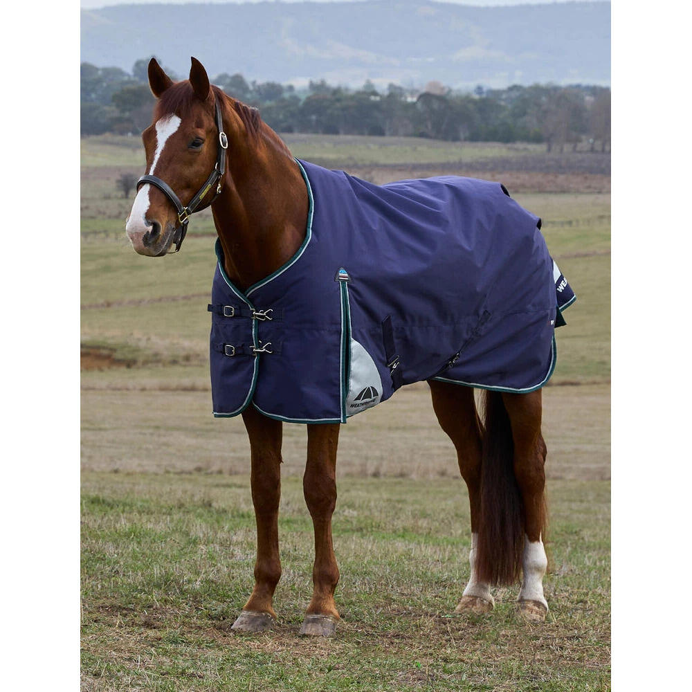 Weatherbeeta - Couverture D'Extérieur Pour Cheval Weatherbeeta Comfitec Plus Dynamic 220g - Couverture Cheval - Bleu - 150cm - Decathlon