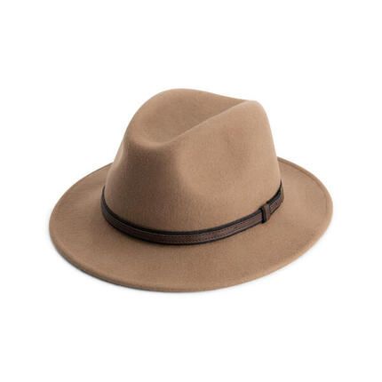 MGO Frinton Hommes - Chapeau d'extérieur - Laine - Marron