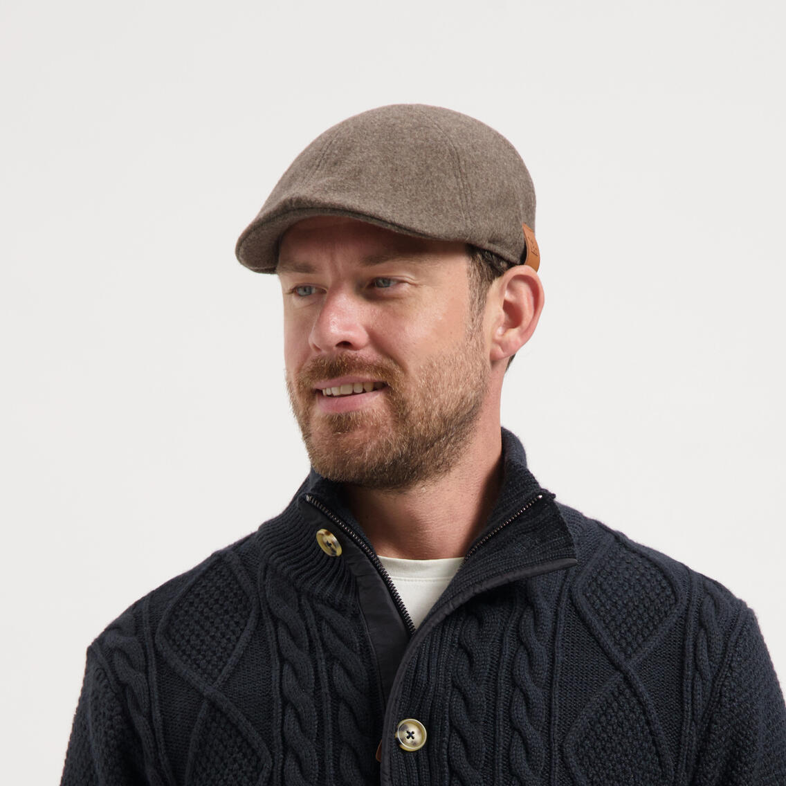 Thorne Heren - Flatcap - Wolmix - Bruin 4/4