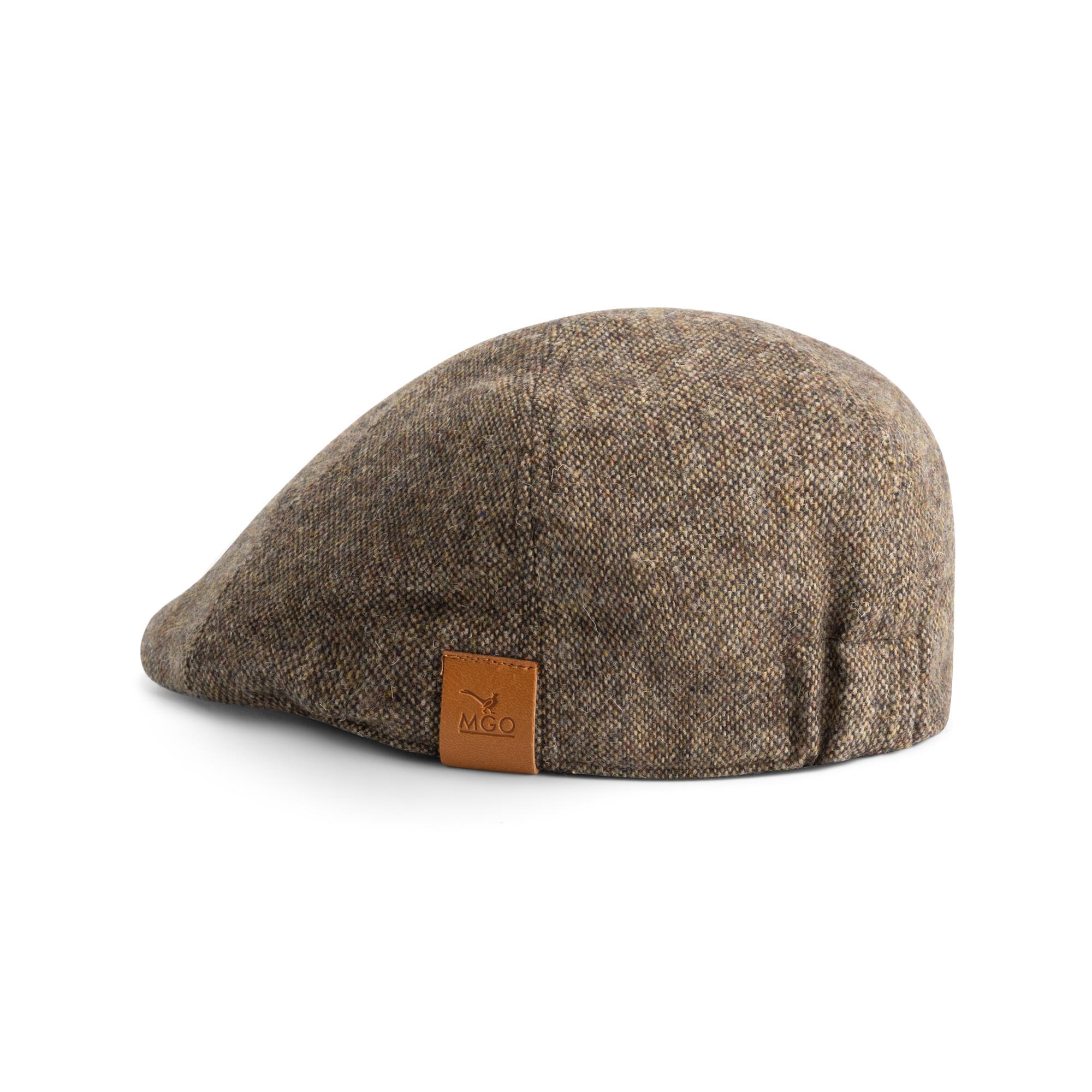 Thorpoint Hommes - Casquette plate - Mélange de laine - Marron 2/4