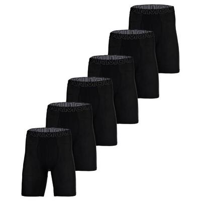 Boxershort Herren 6er Pack Figurbetont-UA PERFORMANCE TECH MESH -SOLID 9 IN 6PK