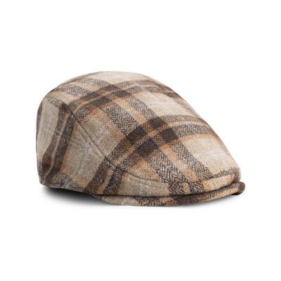 Bodmin heren - cap - wolmix - bruin