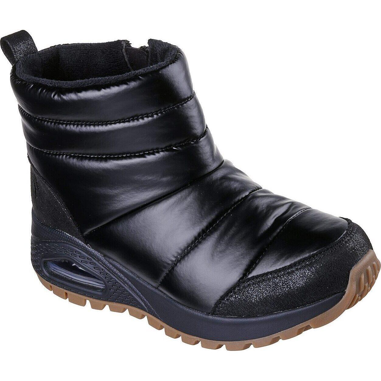 Skechers - Bottes Skechers Uno Rugged - Puffer Daze, Noir, Femmes - Chaussures De Sport - Noir - Decathlon