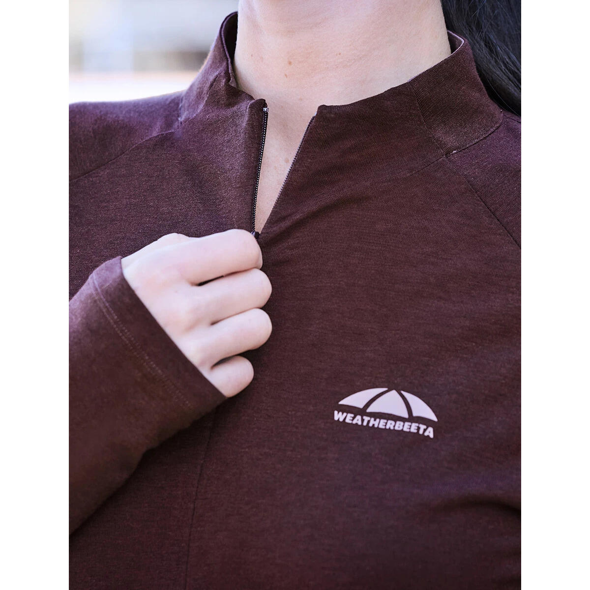 Camiseta de equitación mujer Weatherbeeta Bamboo 4/4