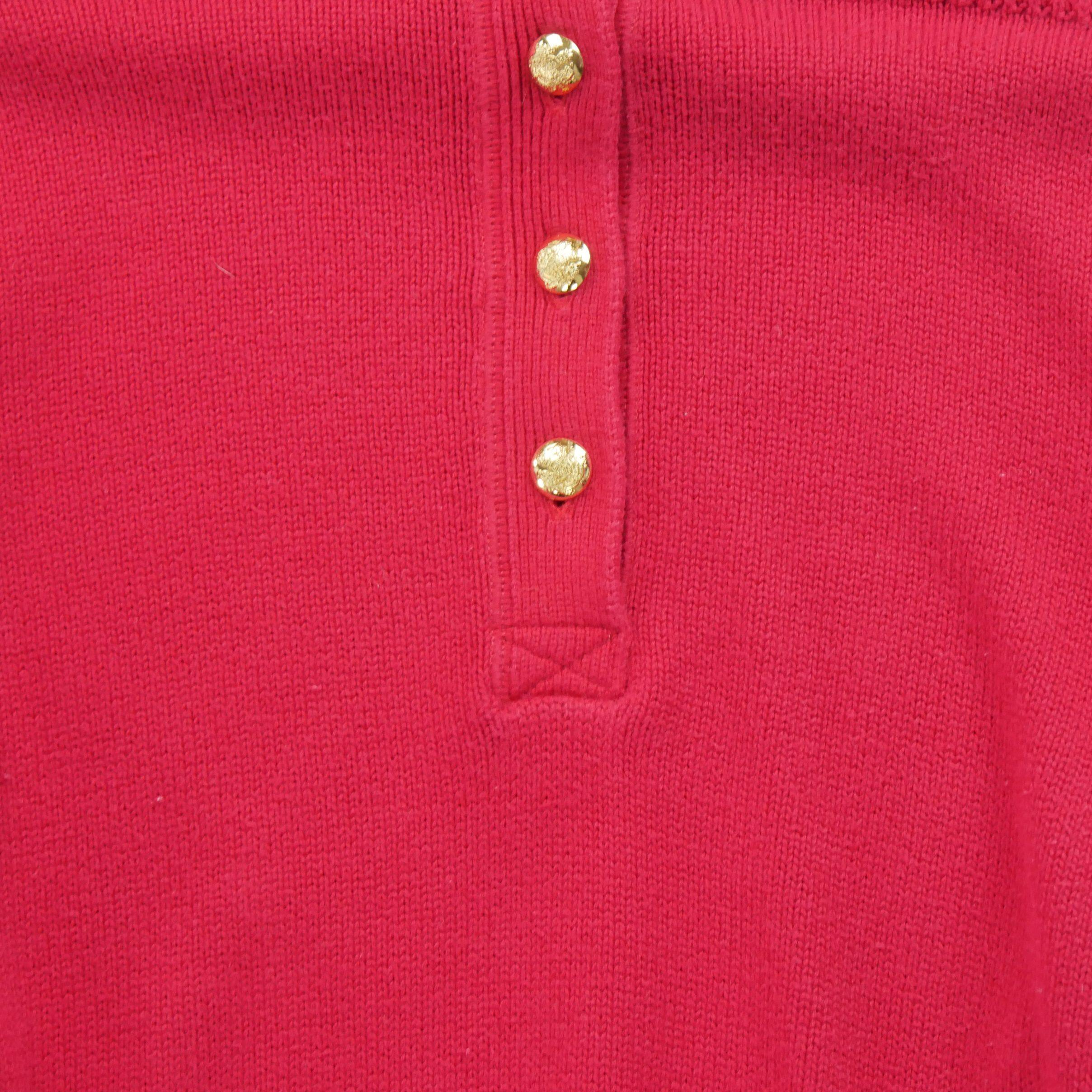 Reconditionné - Pull Femme Rouge - Excellent 3/6