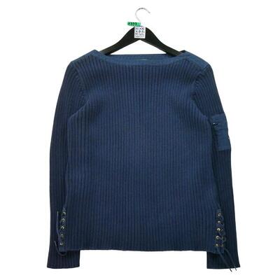 Seconda Mano - Maglione blu navy da donna - Stato molto buono