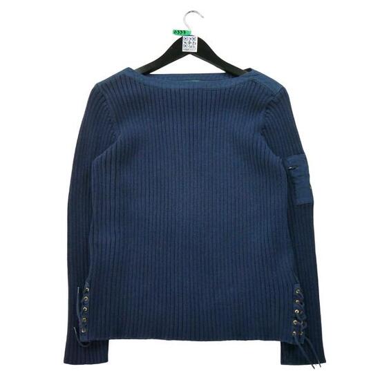 Seconda Mano - Maglione blu navy da donna - Stato molto buono