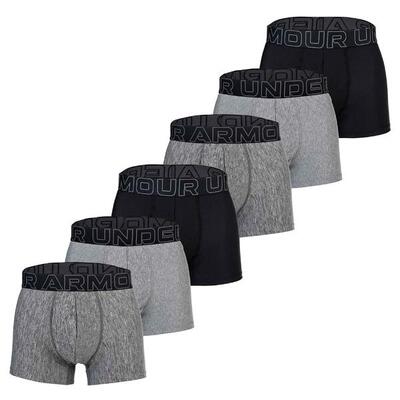 Boxershort Herren 6er Pack Figurbetont-UA PERFORMANCE TECH - SOLID Solid 3" 6PK