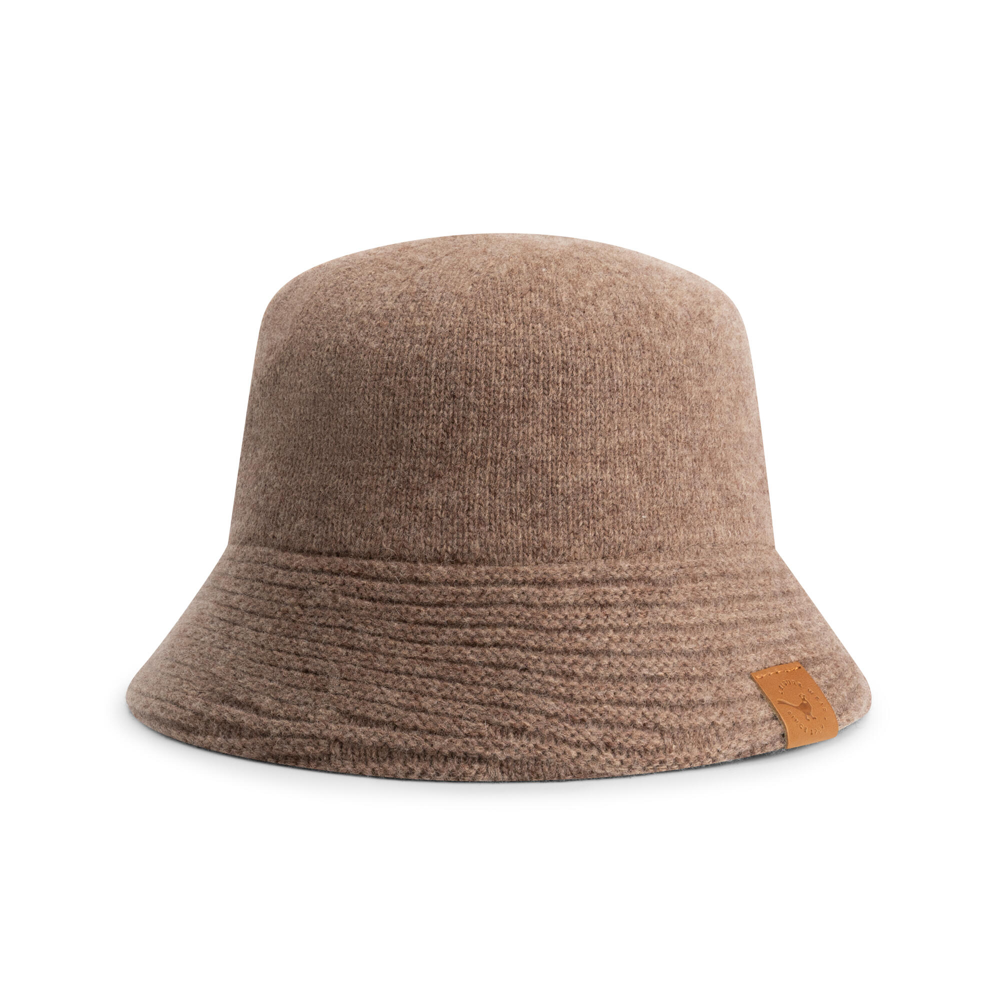 MGO MGO Mary Damen – Bucket Hat – Wollmischung – Braun