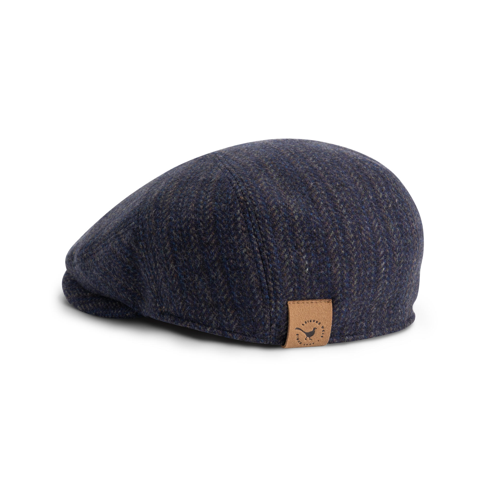 Wem Hommes - Casquette plate - Mélange de laine - Bleu marine 2/4