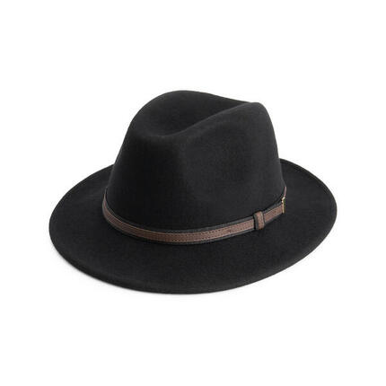 Fleet Herren – Hut – Wolle – Schwarz