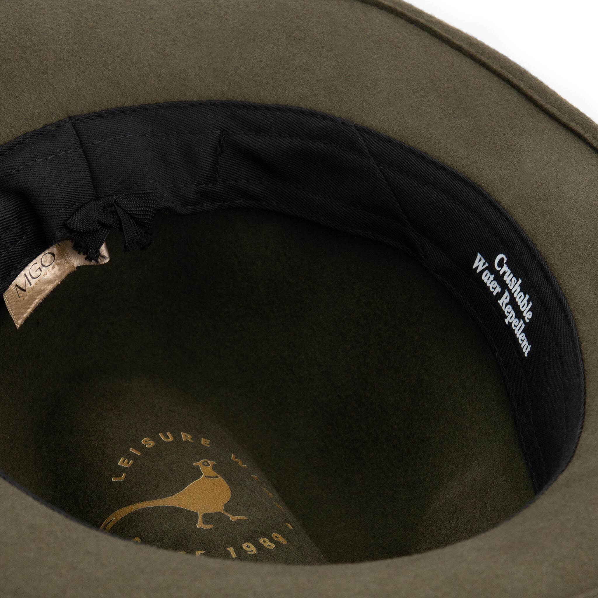 Fleet Hommes - Chapeau d'extérieur - Laine - Vert 3/3