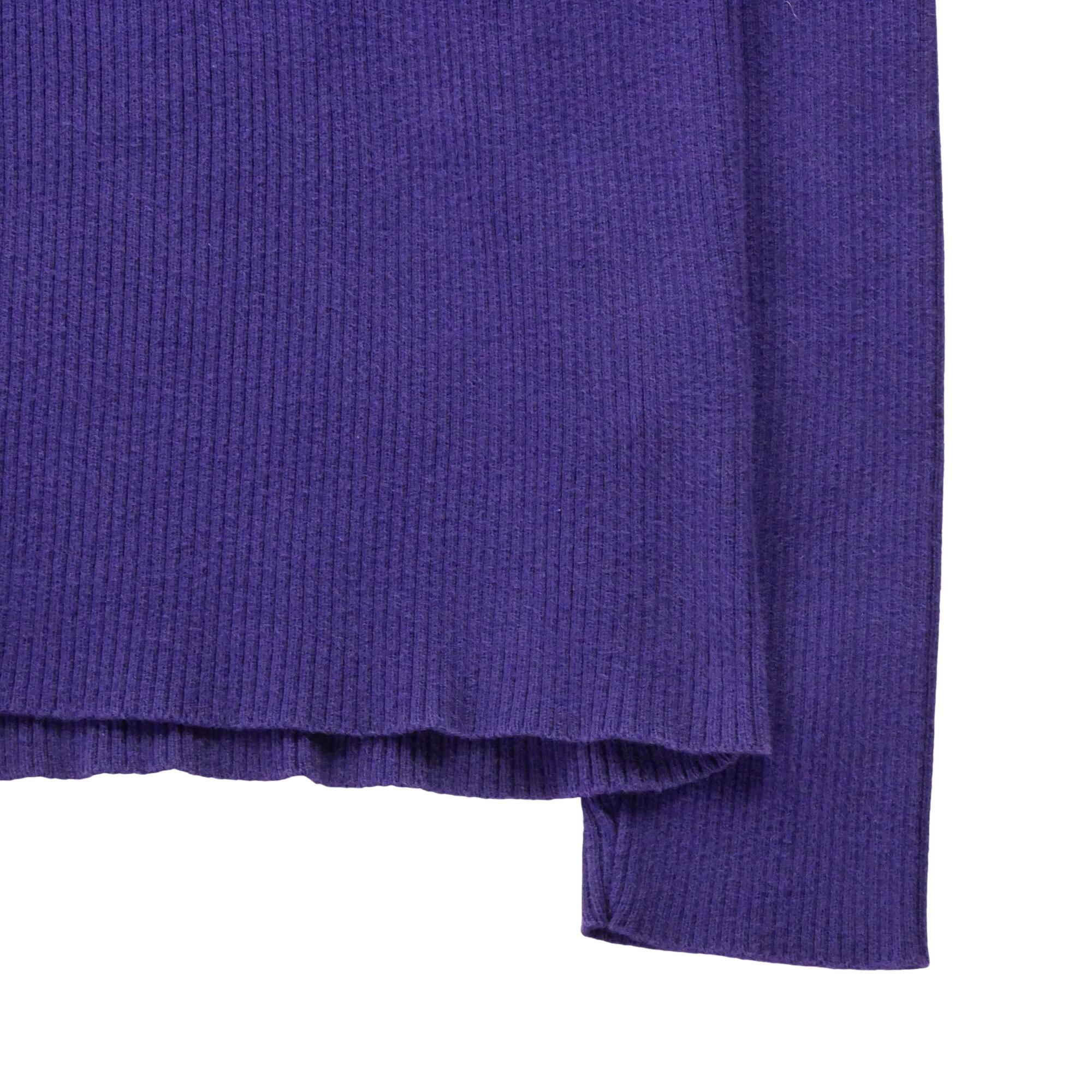 Reconditionné - Pull Femme col roulé Violet - Très Bon État 4/5