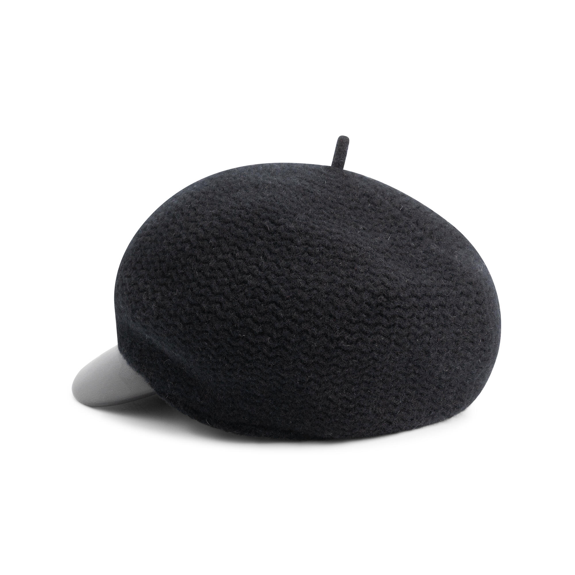 Mandy Dames - Cap - Wol - Zwart 2/4