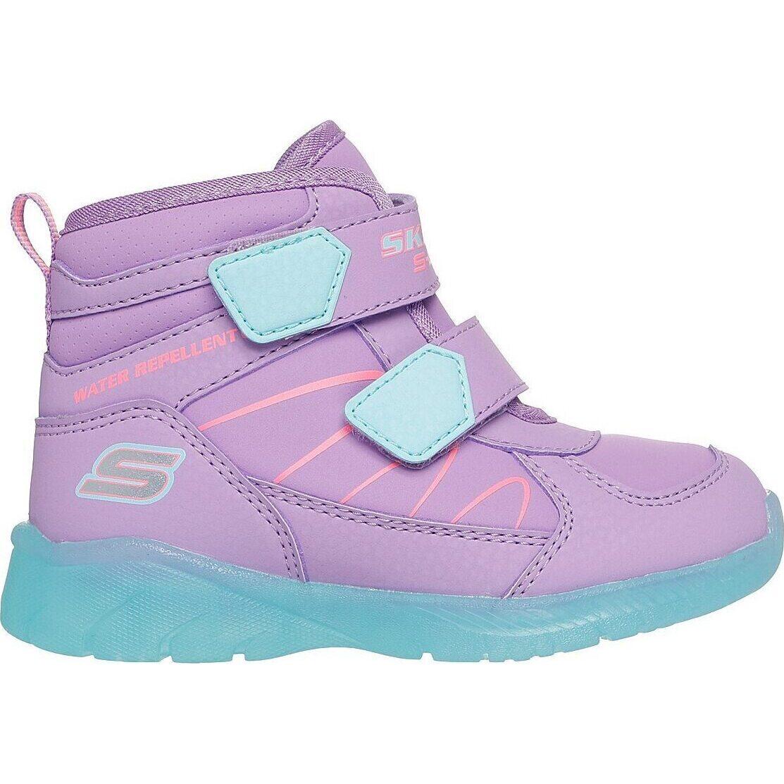 Botas Skechers Illumi-brights - Polar Steppe, Roxo, Crianças 3/5