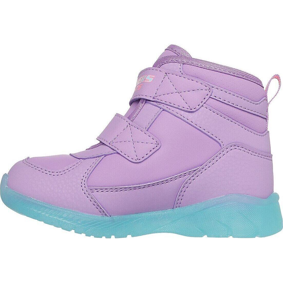 Botas Skechers Illumi-brights - Polar Steppe, Roxo, Crianças 5/5