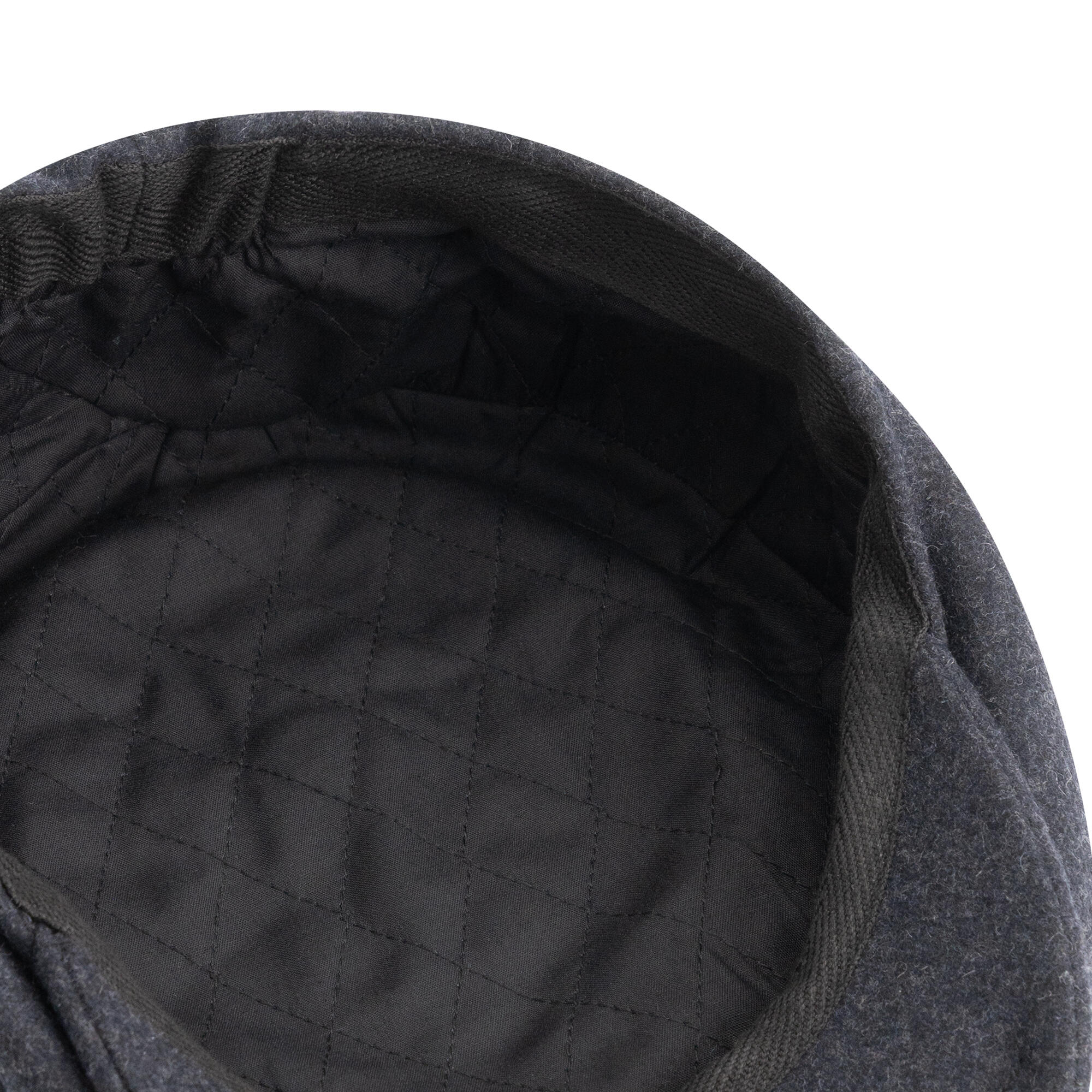 Tod Hommes - Casquette plate - Mélange de laine - Bleu marine 3/4