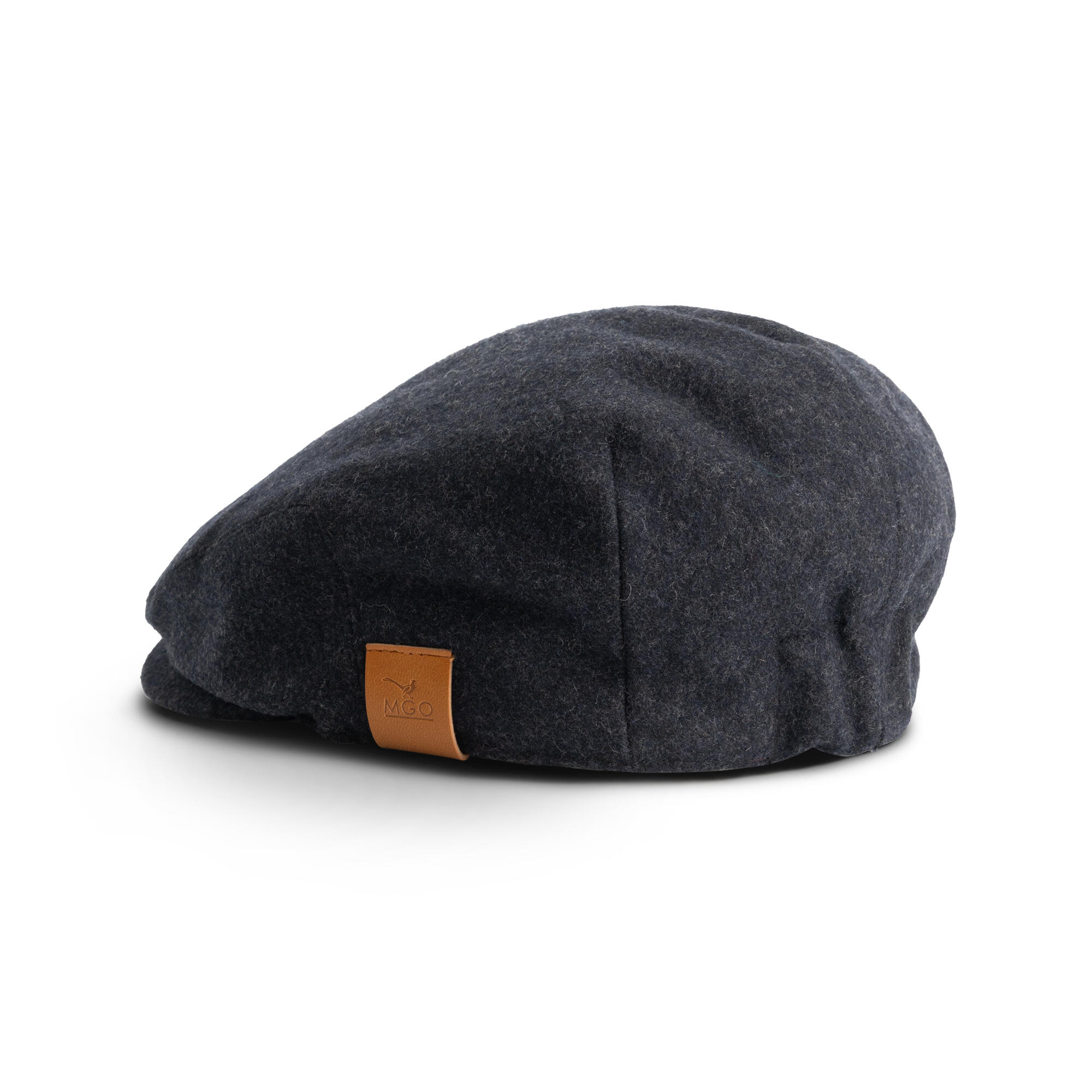 Tod Hommes - Casquette plate - Mélange de laine - Bleu marine 2/4