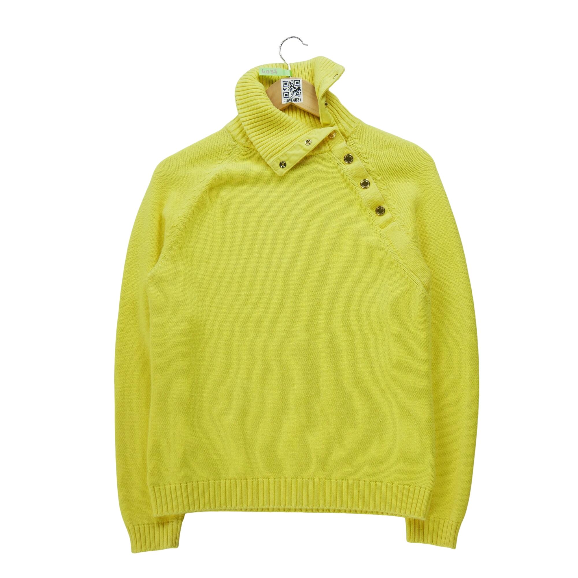 Reconditionné - Pull Femme Jaune - Très Bon État 3/7