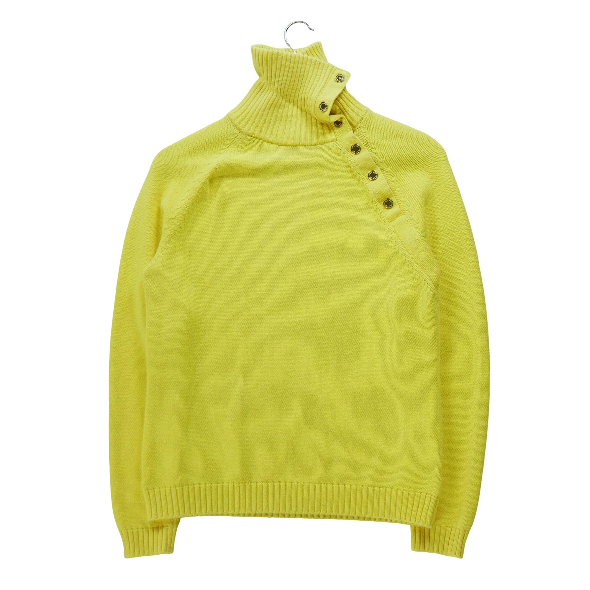 RALPH LAUREN Reconditionné - Pull Femme Jaune - Très Bon État